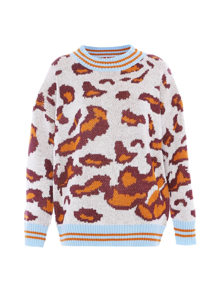 Женский шерстяной свитер с белым львом myMo
Женский шерстяной свитер с белым львом myMo