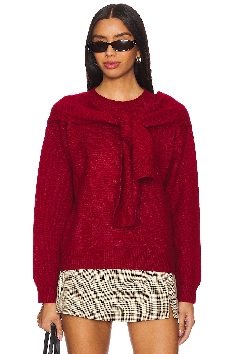 Атласный свитер Line & Dot, цвет burgundy
Атласный свитер Line & Dot, цвет burgundy