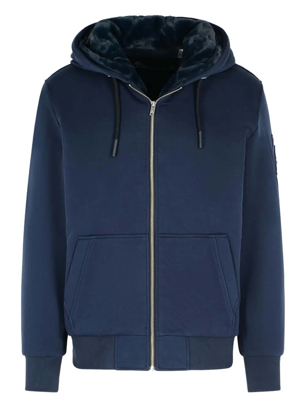 Худи с нашивкой-логотипом и кулиской Moose Knuckles, синий
Худи с нашивкой-логотипом и кулиской Moose Knuckles, синий