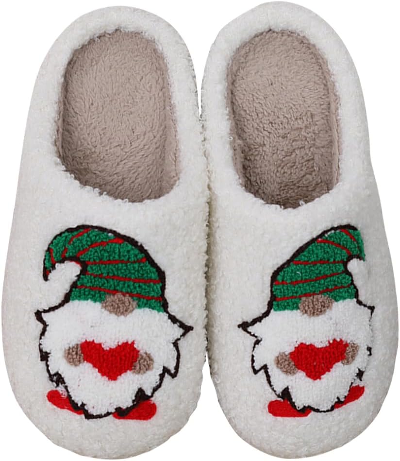 Рождественские тапочки с оленями для женщин и мужчин, мягкие плюшевые, удобные, теплые и пушистые, красный лось, Санта-Клаус, домашние и тапочки, легкая надевка, рождественские подарки Hi-Y2Kgirls
Рождественские тапочки с оленями для женщин и мужчин, мягкие плюшевые, удобные, теплые и пушистые, красный лось, Санта-Клаус, домашние и тапочки, легкая надевка, рождественские подарки Hi-Y2Kgirls