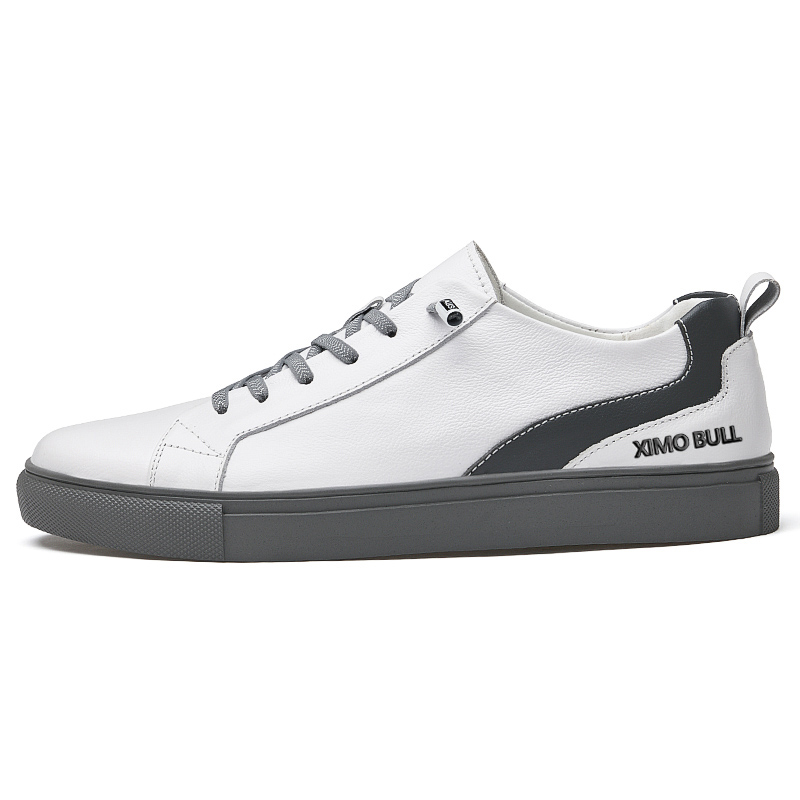 XIMO BULL Кроссовки для скейтбординга с амортизацией низкие унисекс белые, цвет White 
XIMO BULL Кроссовки для скейтбординга с амортизацией низкие унисекс белые, цвет White