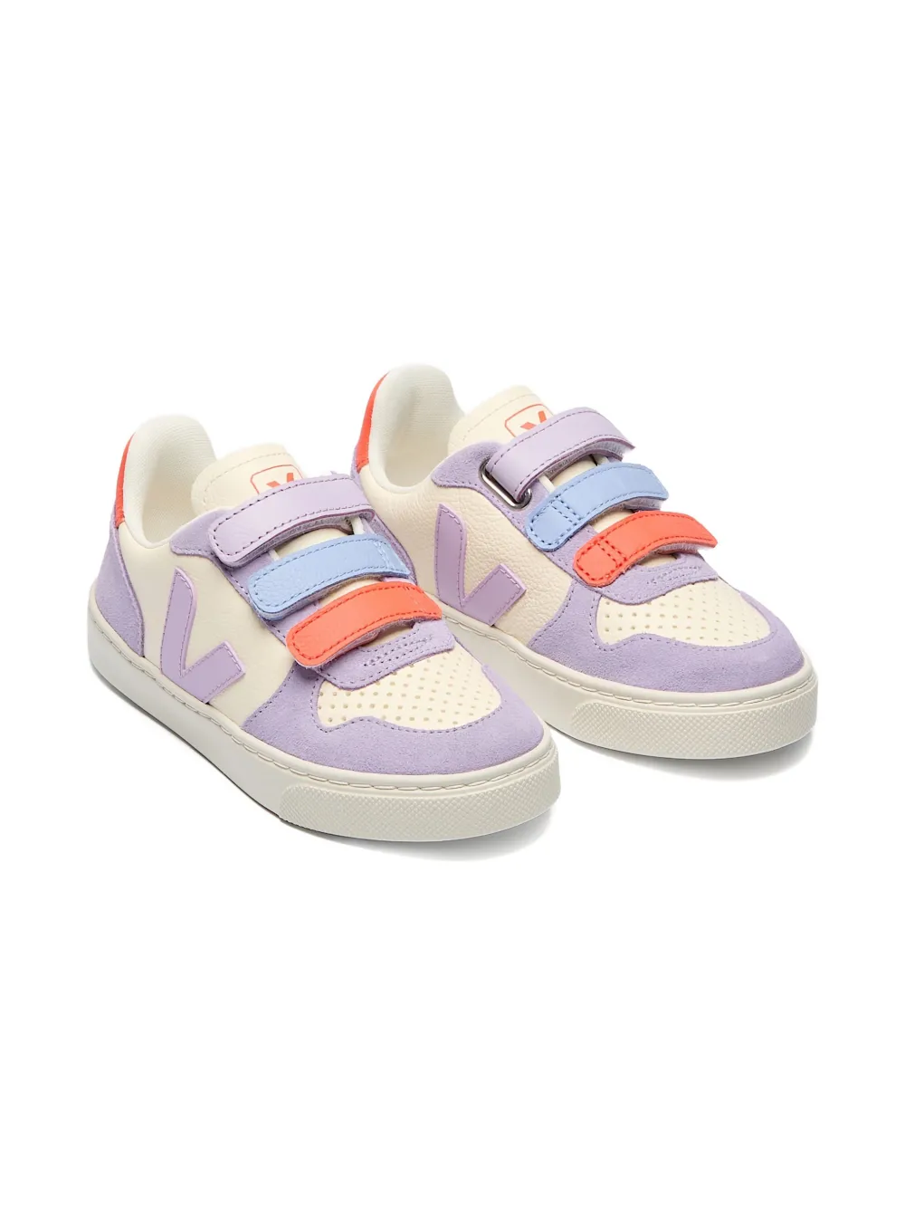 Кроссовки V-10 с застёжками-липучками Veja Kids, фиолетовый
Кроссовки V-10 с застёжками-липучками Veja Kids, фиолетовый