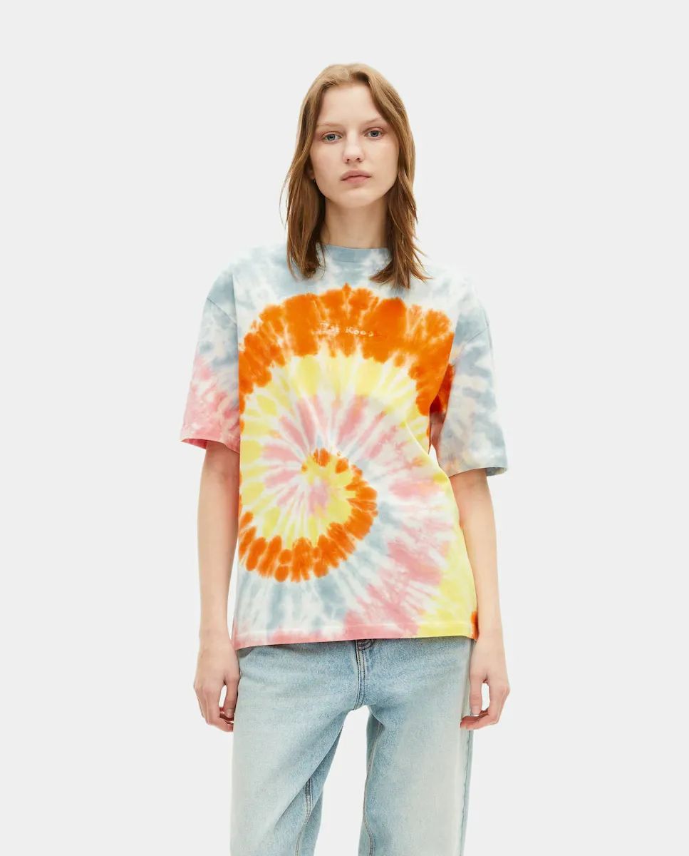 Женская футболка большого размера с принтом тай-дай The Kooples, мультиколор
Женская футболка большого размера с принтом тай-дай The Kooples, мультиколор