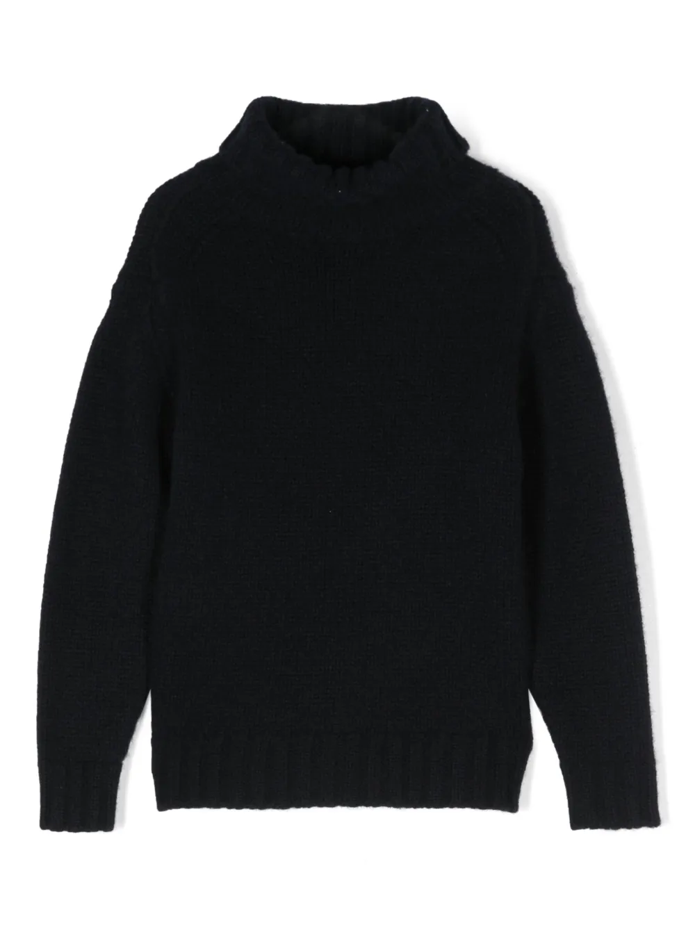 Кашемировый джемпер с высоким воротником Bonpoint, синий
Кашемировый джемпер с высоким воротником Bonpoint, синий