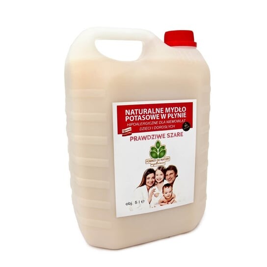 Назад к природе, Мыло «Настоящее серое калий», 5 л, Powrót do natury
Назад к природе, Мыло «Настоящее серое калий», 5 л, Powrót do natury