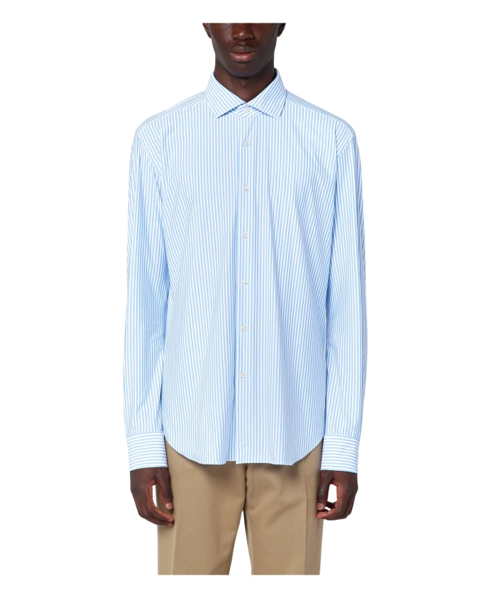 Синяя эластичная рубашка Xacus, синий
Синяя эластичная рубашка Xacus, синий