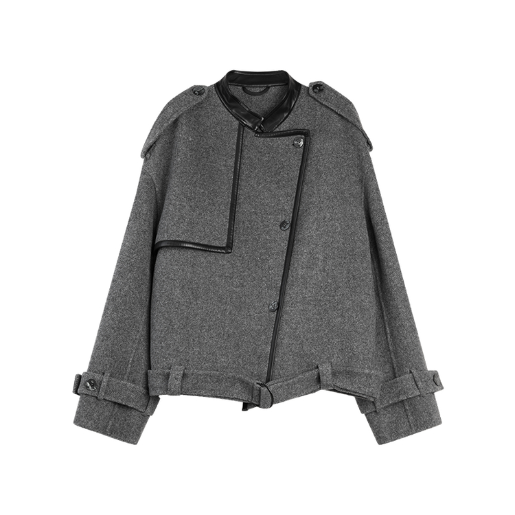 ELLE Пальто женское Medium Gray с отложным воротником, умеренно прямое
ELLE Пальто женское Medium Gray с отложным воротником, умеренно прямое