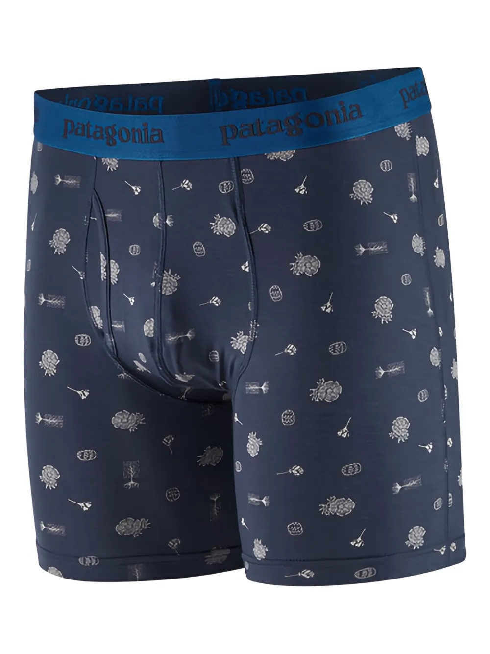 Боксеры с цветочным принтом Patagonia, синий
Боксеры с цветочным принтом Patagonia, синий