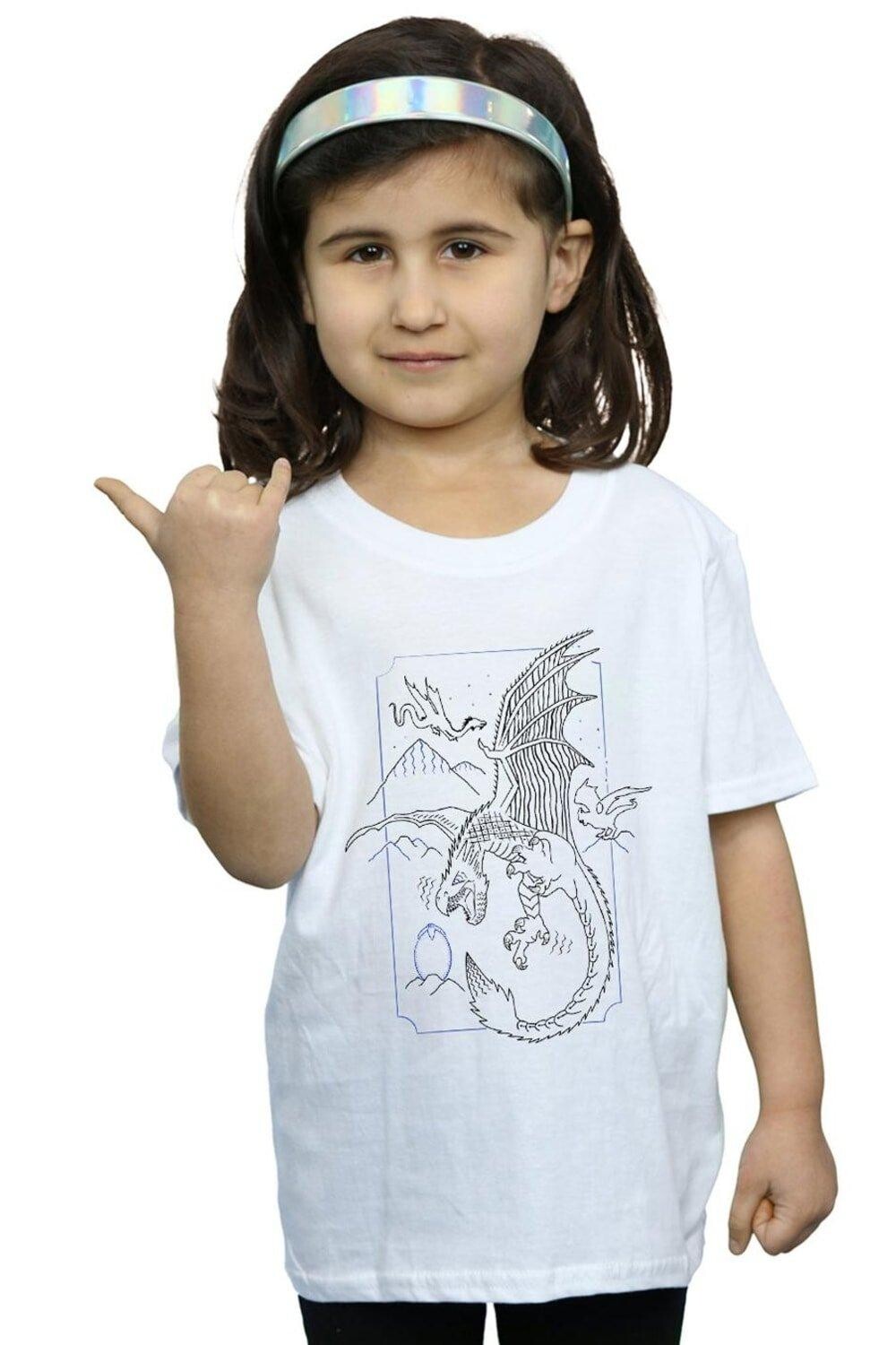 Хлопковая футболка Dragon Line Art Harry Potter, белый
Хлопковая футболка Dragon Line Art Harry Potter, белый