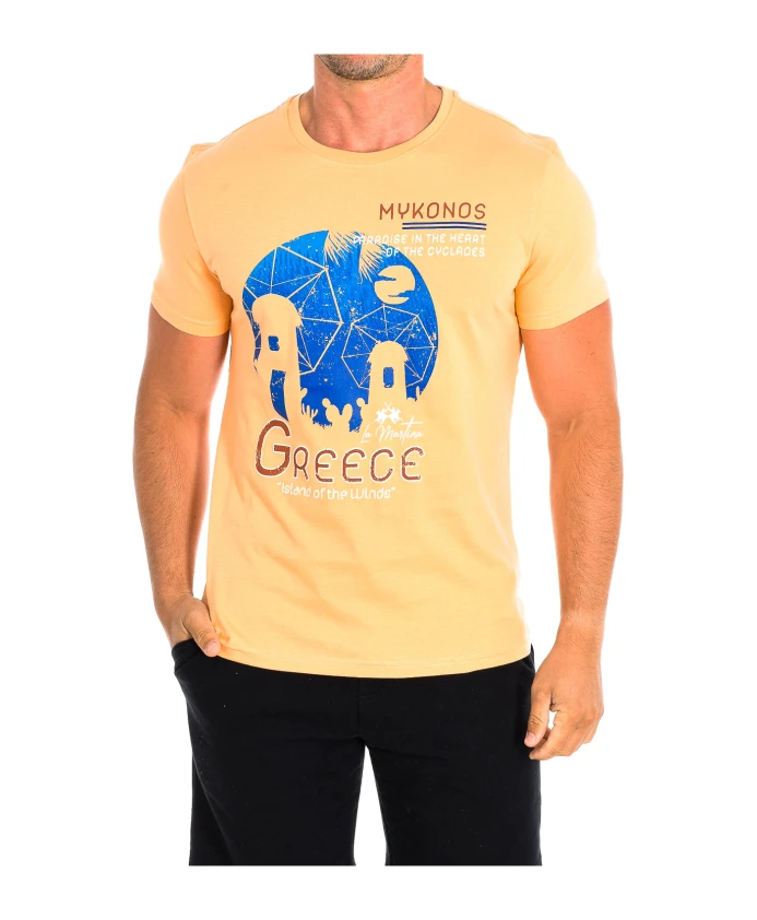 Оранжевая футболка с коротким рукавом La Martina, оранжевый
Оранжевая футболка с коротким рукавом La Martina, оранжевый