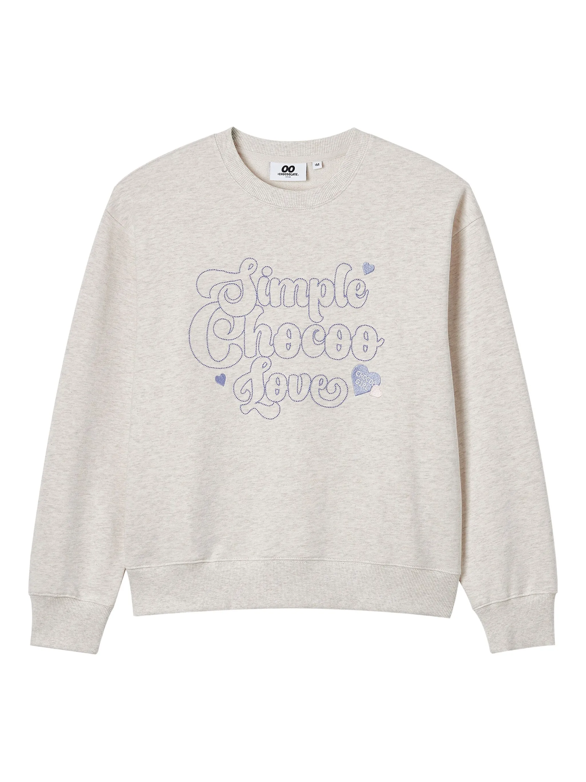 Толстовка с вышивкой Chocoolate, серый
Толстовка с вышивкой Chocoolate, серый