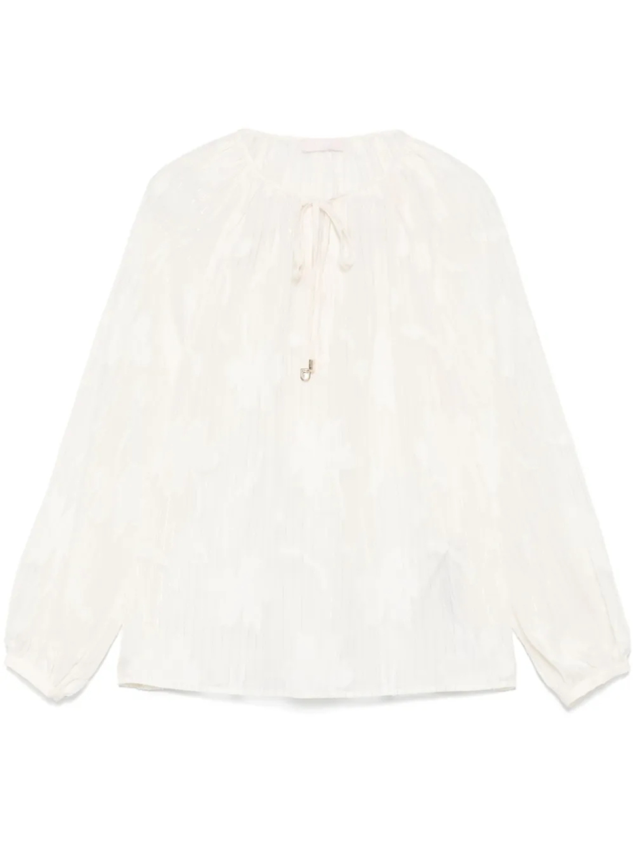 LIU JO блузка в тонкую полоску, нейтральный
LIU JO блузка в тонкую полоску, нейтральный