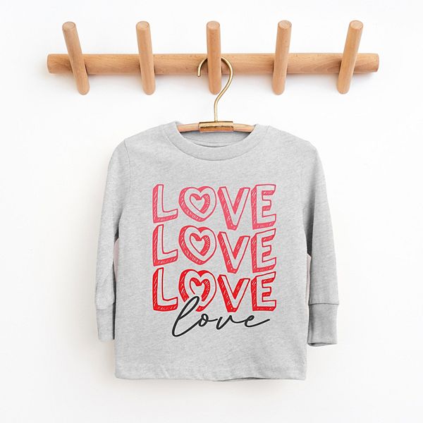Футболка Love stacked sketched с длинным рукавом The Juniper Shop, Heather Grey
Футболка Love stacked sketched с длинным рукавом The Juniper Shop, Heather Grey