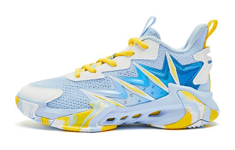 QIAODAN Детские баскетбольные кроссовки с низкой амортизацией, износостойкие, сине-желтые
QIAODAN Детские баскетбольные кроссовки с низкой амортизацией, износостойкие, сине-желтые