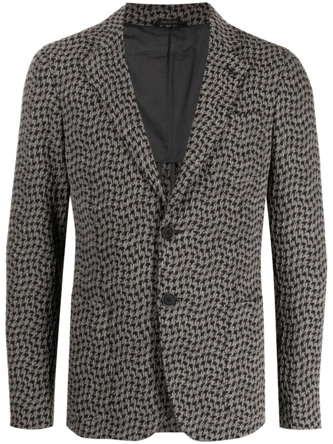 Giorgio Armani однобортный пиджак в ломаную клетку, серый
Giorgio Armani однобортный пиджак в ломаную клетку, серый