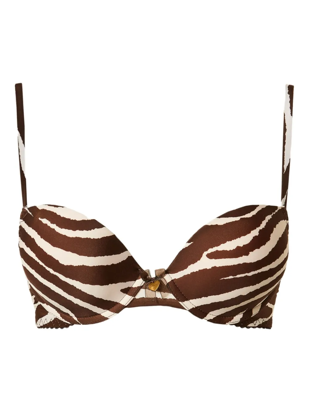 Бюстгальтер с эффектом пуш-ап TWINSET, коричневый
Бюстгальтер с эффектом пуш-ап TWINSET, коричневый