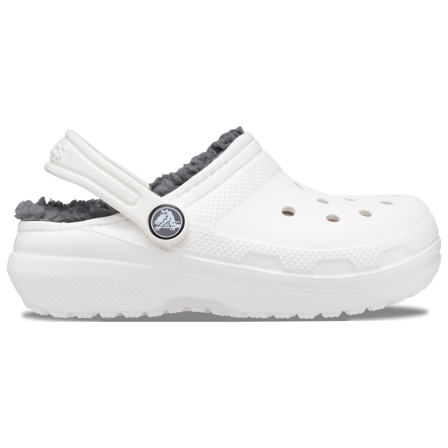 Тапочки Crocs Classic Lined Clog, цвет White/Grey
Тапочки Crocs Classic Lined Clog, цвет White/Grey