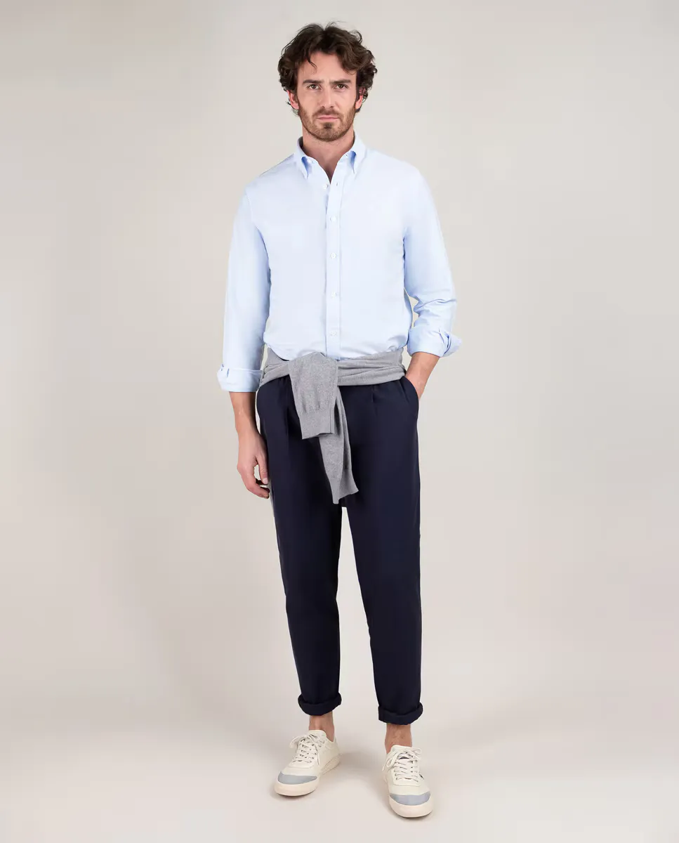 Мужские классические брюки-чино Panama El Ganso, синий
Мужские классические брюки-чино Panama El Ganso, синий