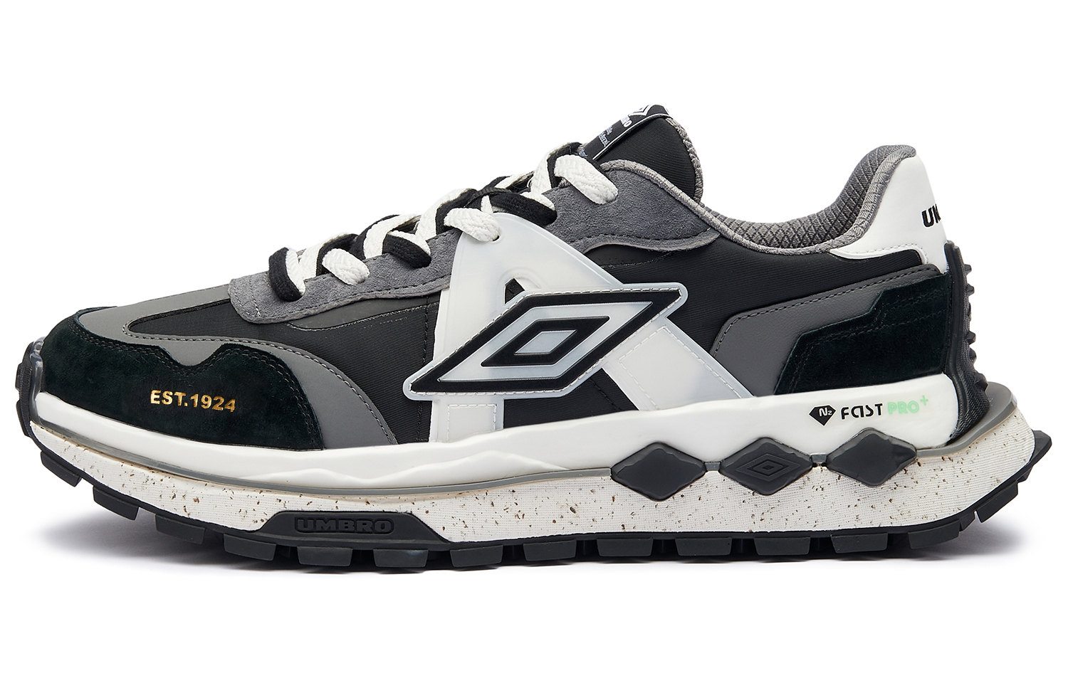 Скользоустойчивые, износостойкие, с поддержкой и амортизацией мужские низкие кебли Umbro черный серый белый
Скользоустойчивые, износостойкие, с поддержкой и амортизацией мужские низкие кебли Umbro черный серый белый