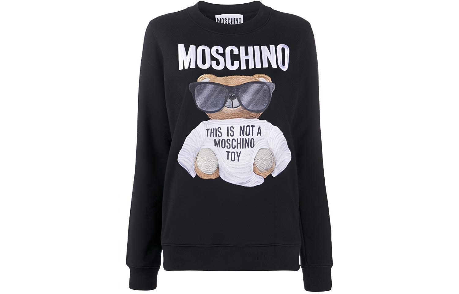 Свитер женский черный MOSCHINO 
Свитер женский черный MOSCHINO