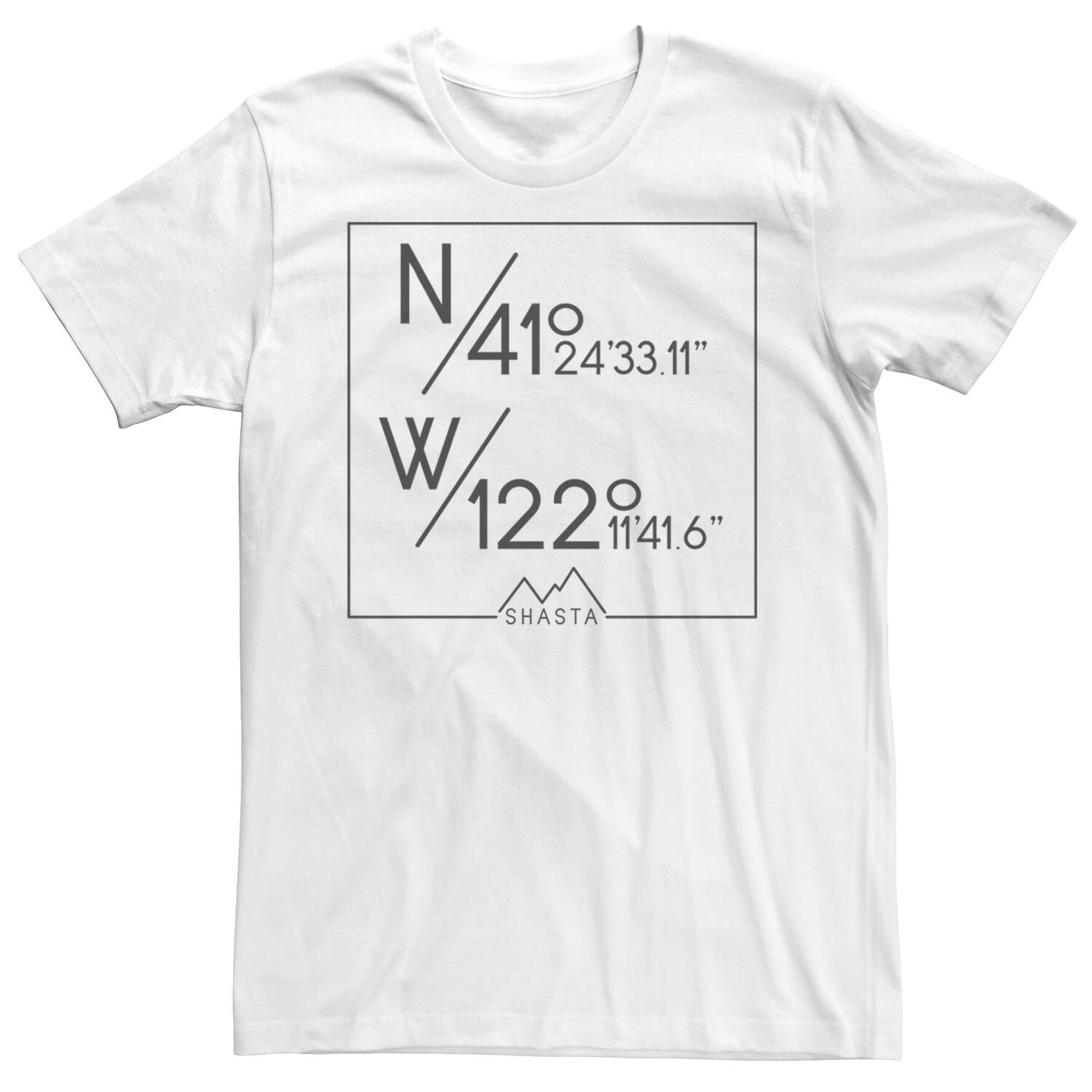 Мужская футболка Shasta North And West с координатами Licensed Character
Мужская футболка Shasta North And West с координатами Licensed Character