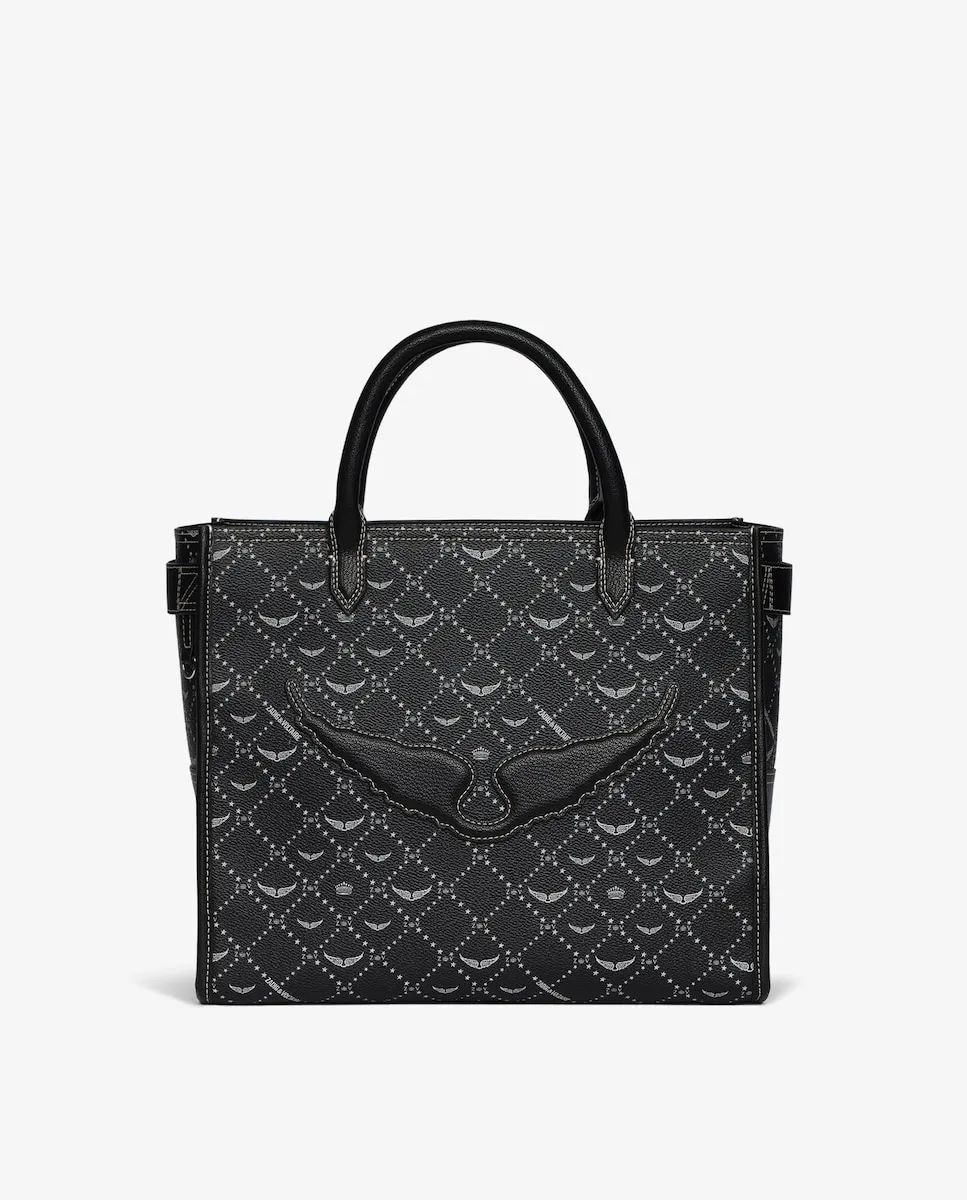 Большая сумка-шоппер Angel Tote Monogram Zadig & Voltaire, черный
Большая сумка-шоппер Angel Tote Monogram Zadig & Voltaire, черный