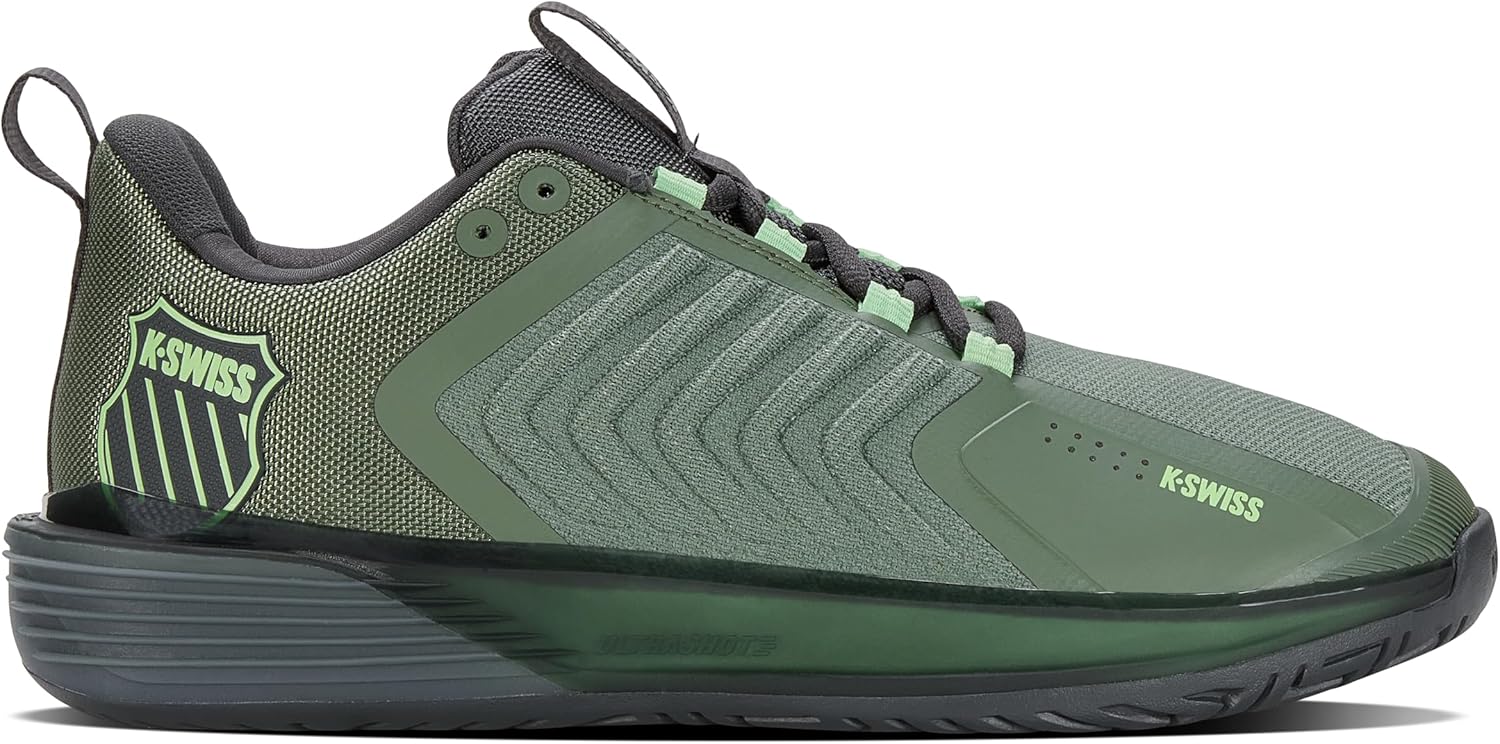 Мужские теннисные кроссовки K-Swiss Ultrashot 3, зеленый
Мужские теннисные кроссовки K-Swiss Ultrashot 3, зеленый