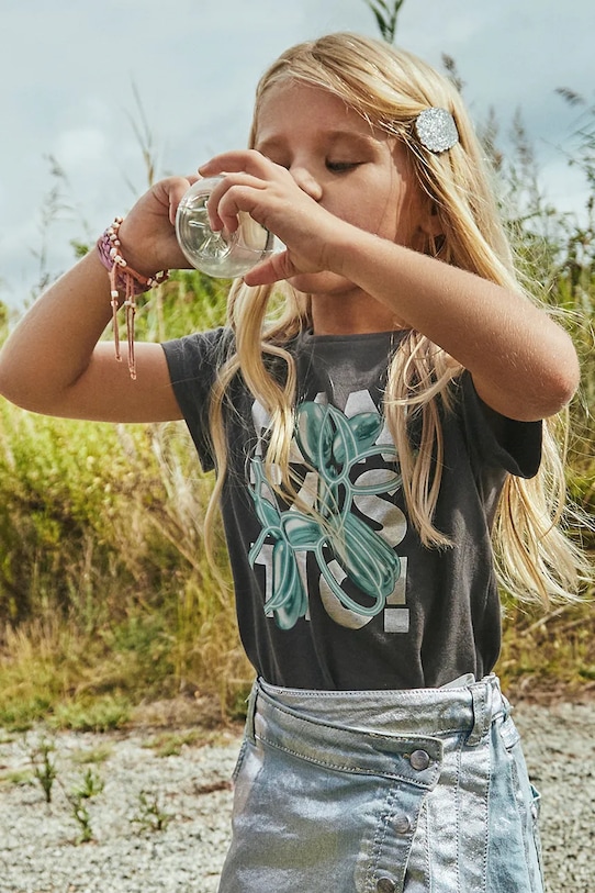 Детская хлопковая футболка Mayoral, серый
Детская хлопковая футболка Mayoral, серый