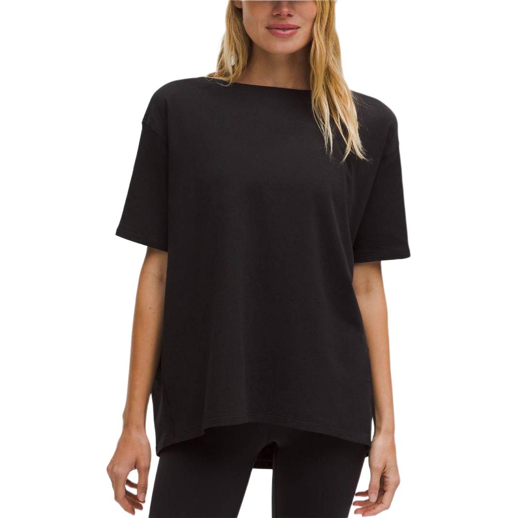 Футболка с рукавом дроп-шоулдер женская Lululemon, черный
Футболка с рукавом дроп-шоулдер женская Lululemon, черный