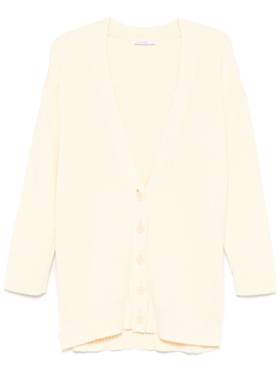 Patrizia Pepe кардиган с V-образным вырезом, желтый 
Patrizia Pepe кардиган с V-образным вырезом, желтый