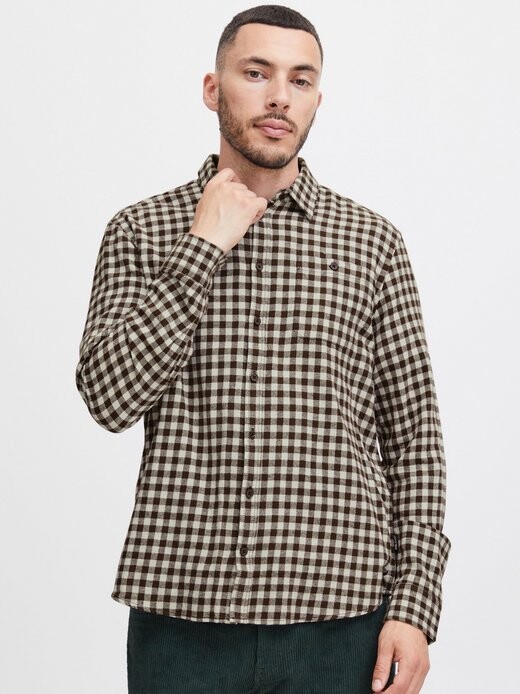 Рубашка с длинным рукавом Blend, коричневый
Рубашка с длинным рукавом Blend, коричневый