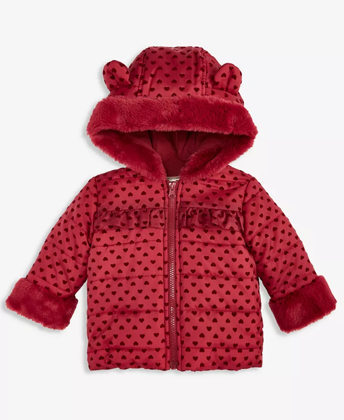 Детская куртка с капюшоном и аппликацией в виде сердца для девочек First Impressions
Детская куртка с капюшоном и аппликацией в виде сердца для девочек First Impressions