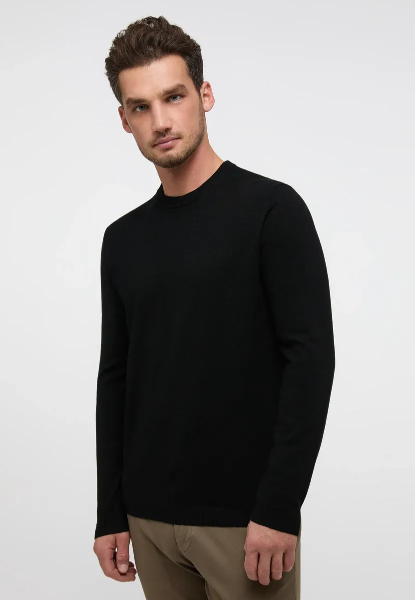 Вязаный свитер Eterna, черный
Вязаный свитер Eterna, черный