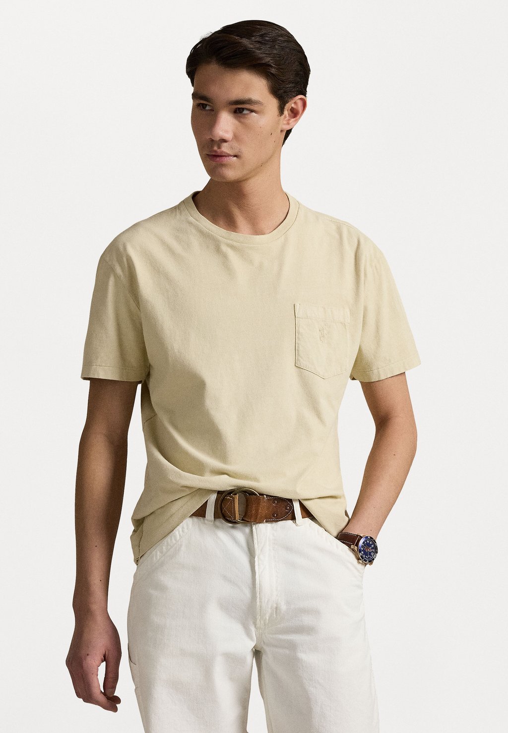 Базовая футболка CUSTOM SLIM MINERAL-DYED POCKET T-SHIRT Polo Ralph Lauren, бежевый
Базовая футболка CUSTOM SLIM MINERAL-DYED POCKET T-SHIRT Polo Ralph Lauren, бежевый