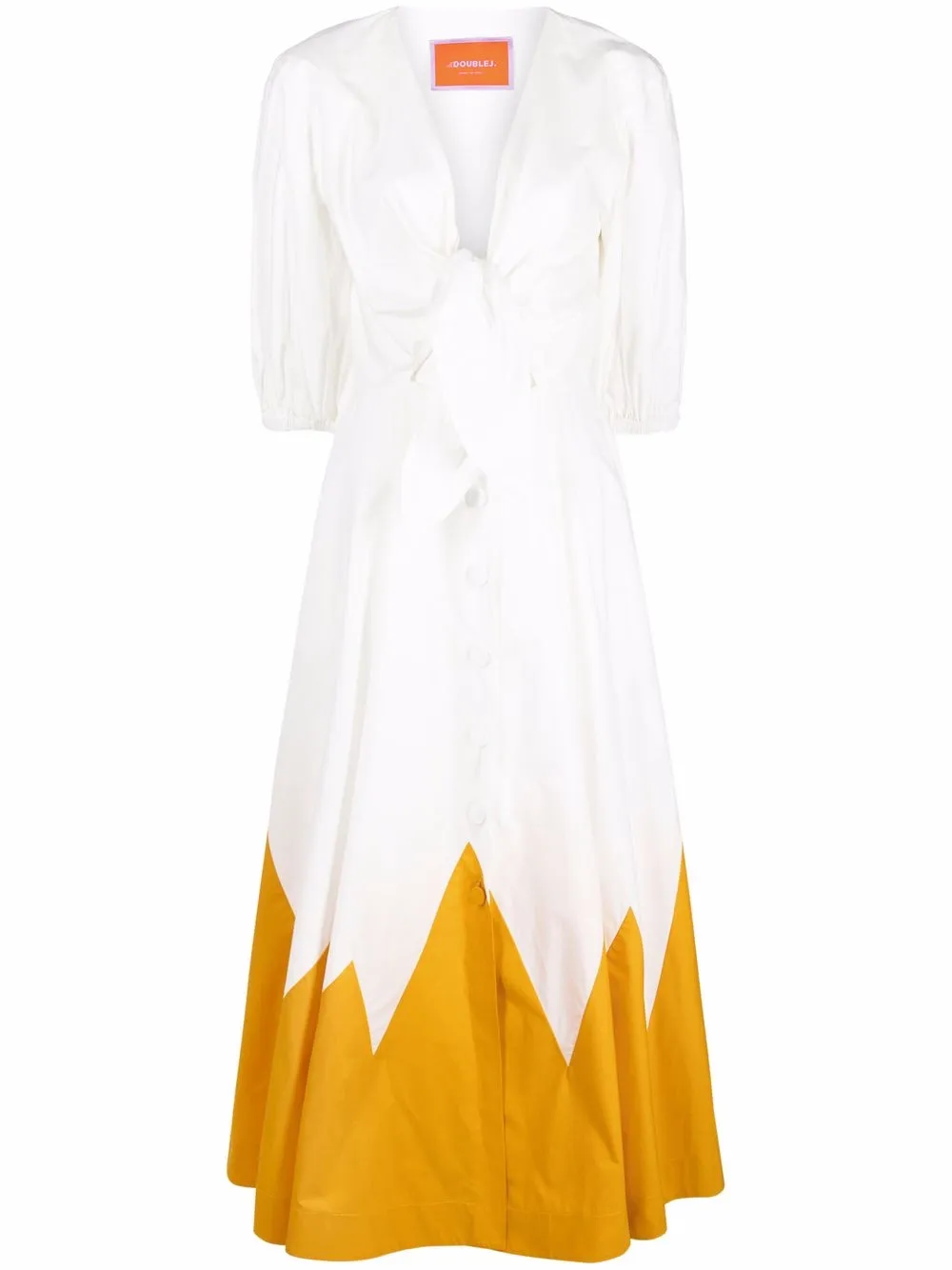 Платье Peek-A-Boo с графичным принтом La DoubleJ, белый
Платье Peek-A-Boo с графичным принтом La DoubleJ, белый