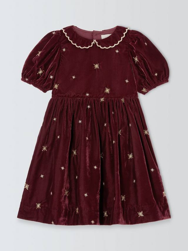 Детское бархатное платье для праздника с пайетками в виде звезд John Lewis Heirloom Collection, Red
Детское бархатное платье для праздника с пайетками в виде звезд John Lewis Heirloom Collection, Red