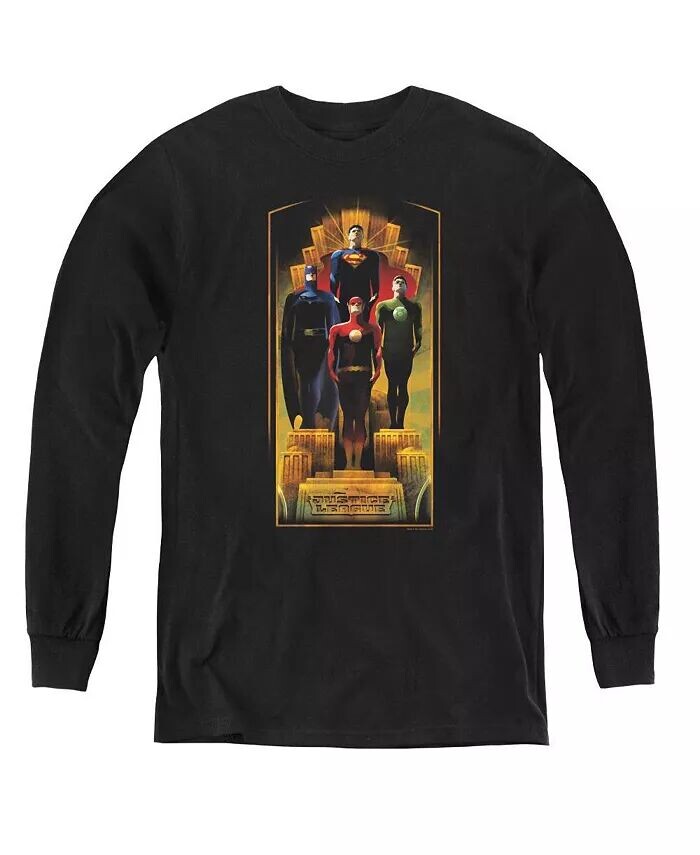 Свитшот с длинным рукавом Boys of America Youth Deco Justice League, черный
Свитшот с длинным рукавом Boys of America Youth Deco Justice League, черный