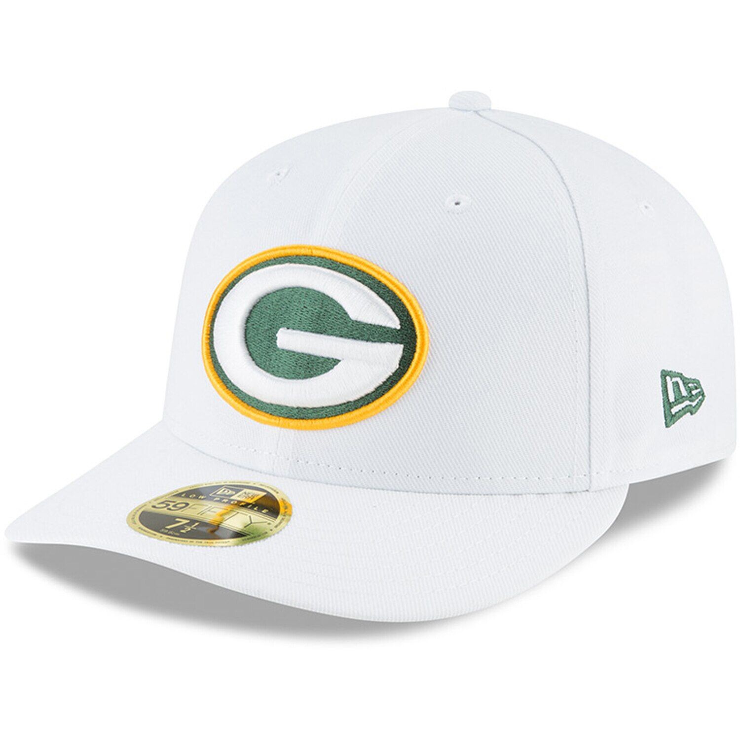 Мужская облегающая шляпа New Era White Green Bay Packers Omaha Low Profile 59FIFTY
Мужская облегающая шляпа New Era White Green Bay Packers Omaha Low Profile 59FIFTY