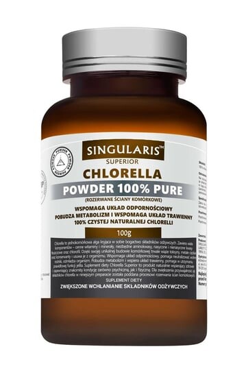 Singularis, Superior Chlorella Powder 100% Pure, Добавка , порошок 100 г
Singularis, Superior Chlorella Powder 100% Pure, Добавка , порошок 100 г