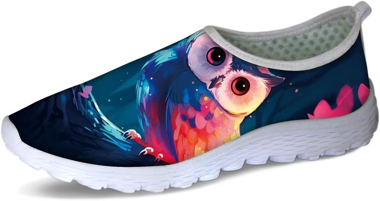 Кроссовки Forchrinse Panda для женщин и мужчин Go Walk Slip-on для бега и ходьбы, Owl
Кроссовки Forchrinse Panda для женщин и мужчин Go Walk Slip-on для бега и ходьбы, Owl