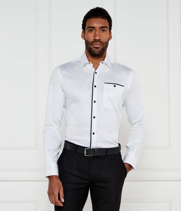 Рубашка мужская Karl Lagerfeld с контрастной планкой, белый
Рубашка мужская Karl Lagerfeld с контрастной планкой, белый