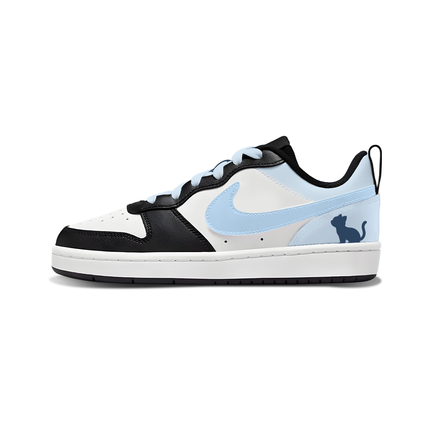 Nike Кроссовки Court Borough Cool Sky Blue Cat Cushioning Low top Skateboard Shoes Blue Black Kids'
Nike Кроссовки Court Borough Cool Sky Blue Cat Cushioning Low top Skateboard Shoes Blue Black Kids'