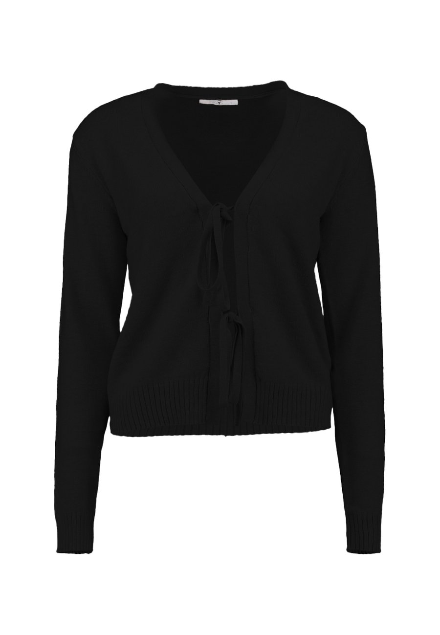 Кардиган Hailys MIT BINDEBÄNDERN UND V AUSSCHNITT , Schwarz/Black
Кардиган Hailys MIT BINDEBÄNDERN UND V AUSSCHNITT , Schwarz/Black