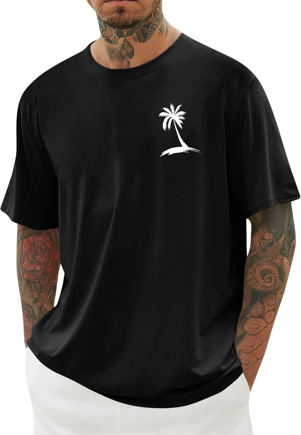 Футболка для тренировок мужская Plus Size, Loose Fit, Coconut Palm
Футболка для тренировок мужская Plus Size, Loose Fit, Coconut Palm