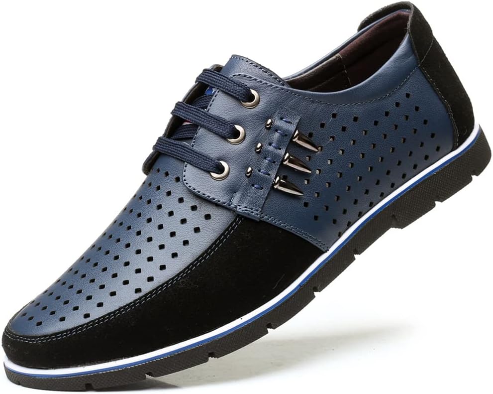 Мужская повседневная деловая обувь из кожи, слипоны-кроссовки для мужчин, удобные для прогулок, офиса и активного отдыха, модные, дышащие лоферы Veslexth, синий
Мужская повседневная деловая обувь из кожи, слипоны-кроссовки для мужчин, удобные для прогулок, офиса и активного отдыха, модные, дышащие лоферы Veslexth, синий