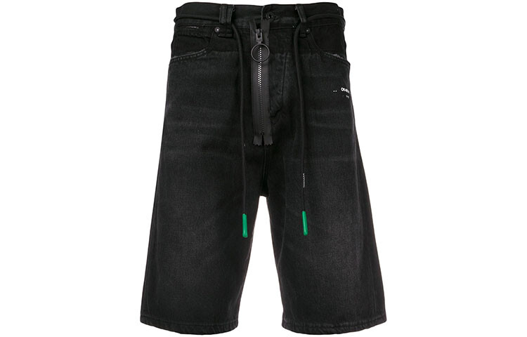 Шорты мужские Off-White с внешней молнией, черный
Шорты мужские Off-White с внешней молнией, черный