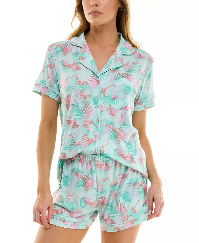 Женский пижамный комплект Yummy с вырезом на воротнике Roudelain, зеленый
Женский пижамный комплект Yummy с вырезом на воротнике Roudelain, зеленый