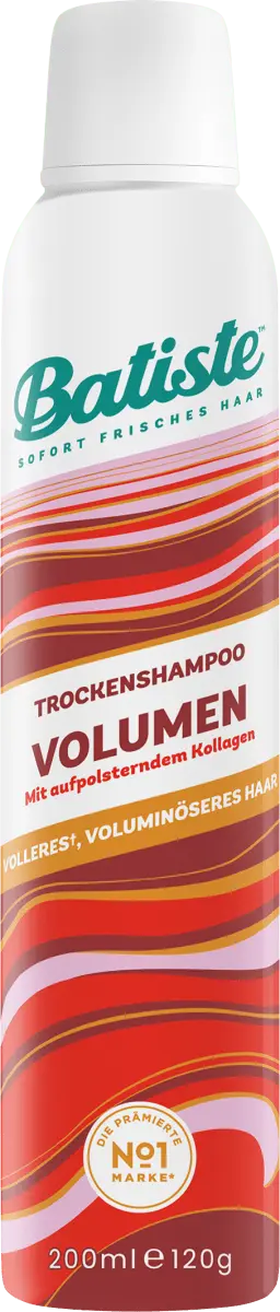 Сухой шампунь Hair Benefit Volume 200мл batiste
Сухой шампунь Hair Benefit Volume 200мл batiste