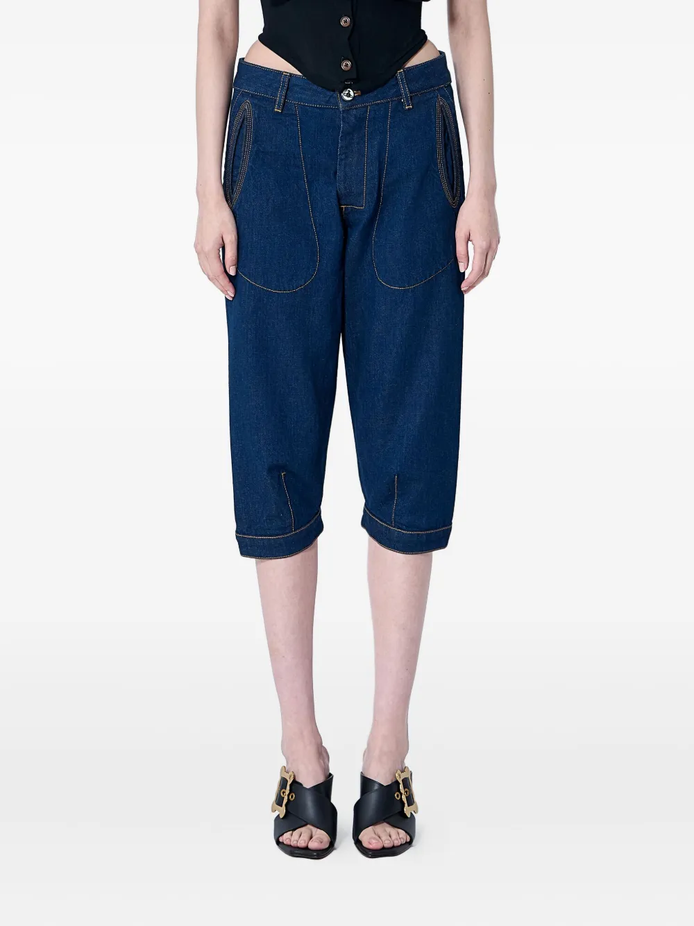 Шорты Casa Breeches Vivienne Westwood, синий
Шорты Casa Breeches Vivienne Westwood, синий