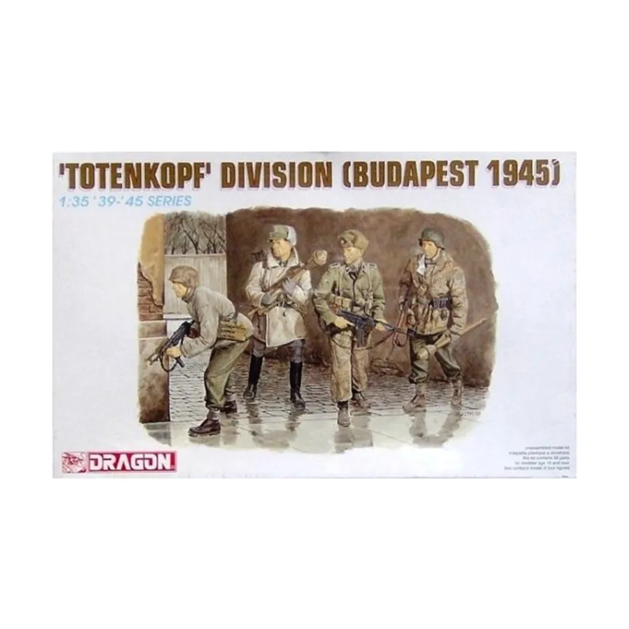 Дивизия Тотенкопф - Будапешт, 1945 г., Dragon Models - '39 to '45 Series - Germany (1:35)
Дивизия Тотенкопф - Будапешт, 1945 г., Dragon Models - '39 to '45 Series - Germany (1:35)